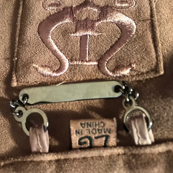 Moto Jacket ODYN Faux Suede Asymmetrical Zipper - Picture 2 of 6